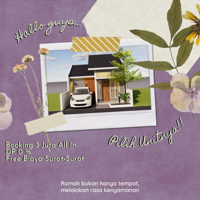 Rumah Minimalis Dekat Stasiun Tambun Bekasi