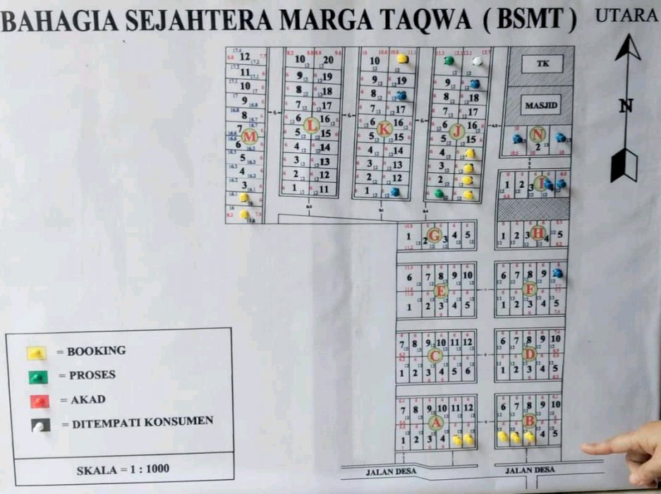 Perumahan subsidi bahagia sejahtera kogob natar