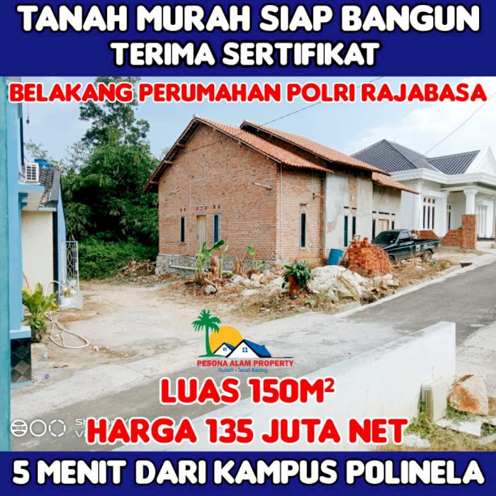 jual cepat tanah dekat kampus polinela