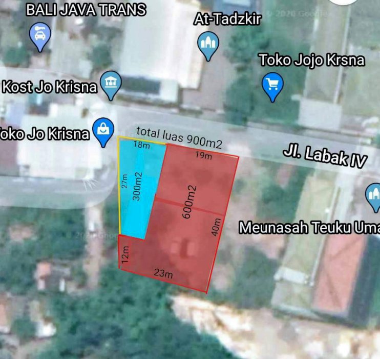 JUAL TANAH PURA DEMAK TEUKU UMAR BARAT DENPASAR