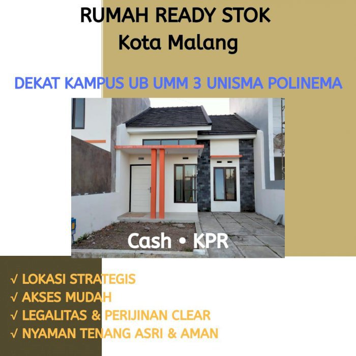 Rumah Siap Huni Dekat Kampus Suhatt