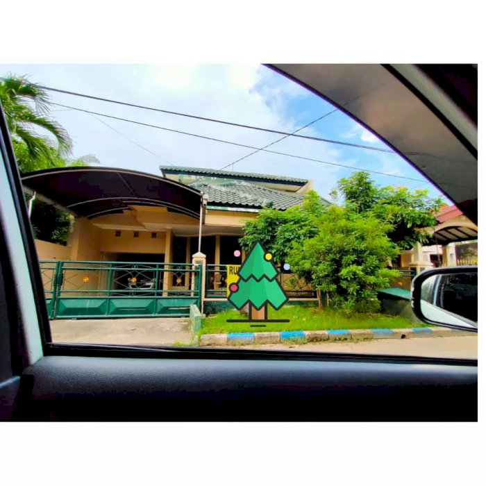 Dijual rumah 2 lantai di perum Juanda harapan permai