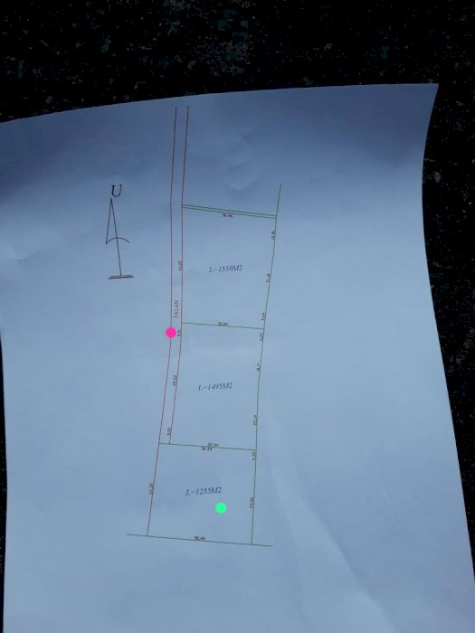 Dijual tanah lokasi kawasan jl Batur sari Sanur