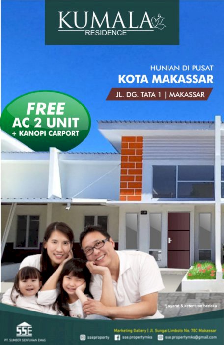 Rumah mewah tengah kota harga terjangkau