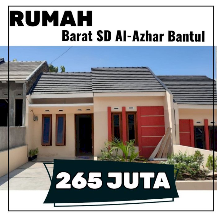RUMAH DIJUAL DP 26 JUTA, PROMO KPR BUNGA RENDAH