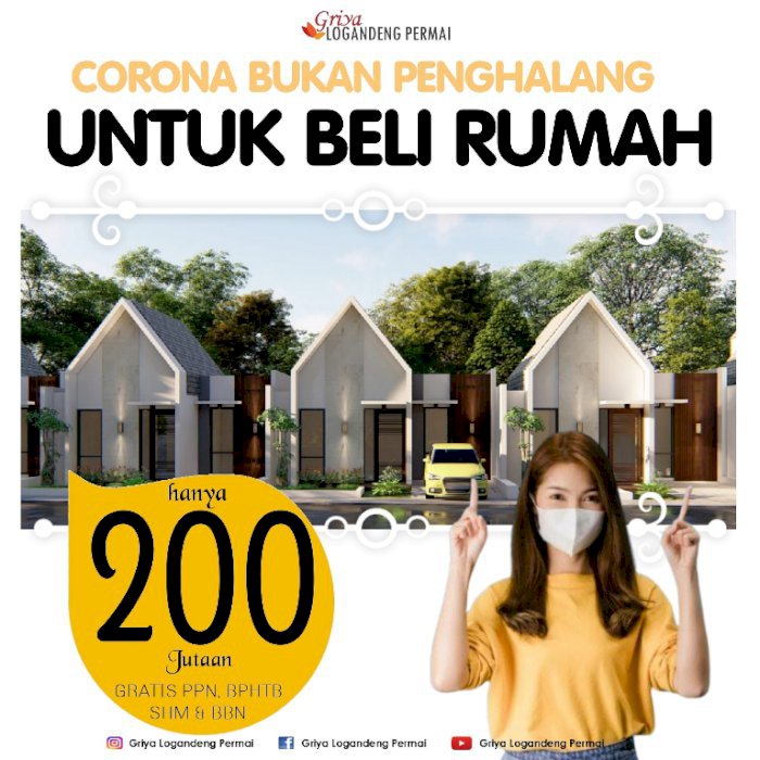 Rumah minimalis eksklusif di Wonosari