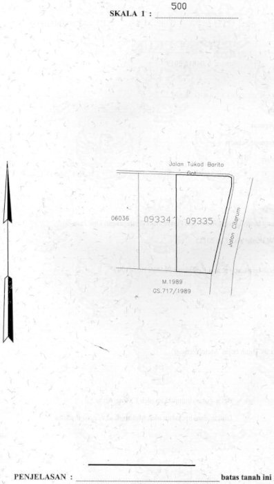 Dijual tanah jl utama tukad barito strategis kawasan ramai posisi hook