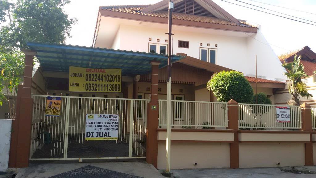 21. Dijual rmh murah 2 lt renov total di Pucang Anom Timur