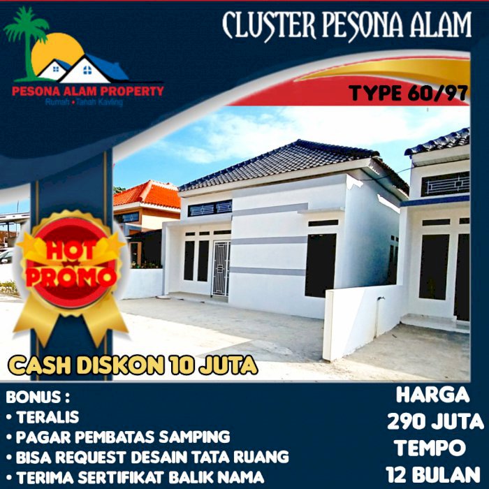 RUMAH MURAH DESAIN MINIMALIS HARGA TERMURAH