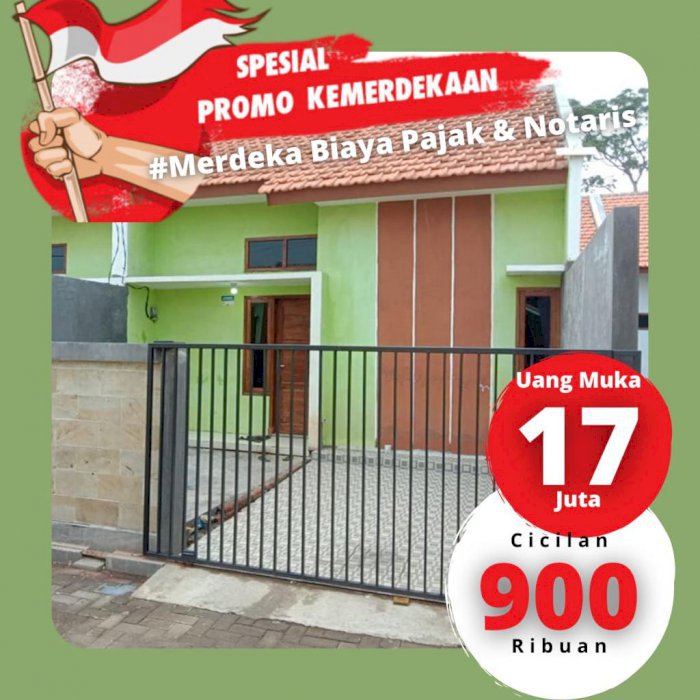 Hunian Minimalis Modern, Cicilan 900 Ribuan
