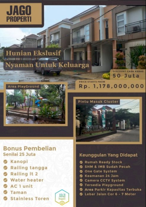 Cluster Jatimurni Residence Kota Bekasi.