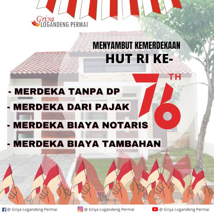 Rumah milenial lokasi strategis di kota Wonosari