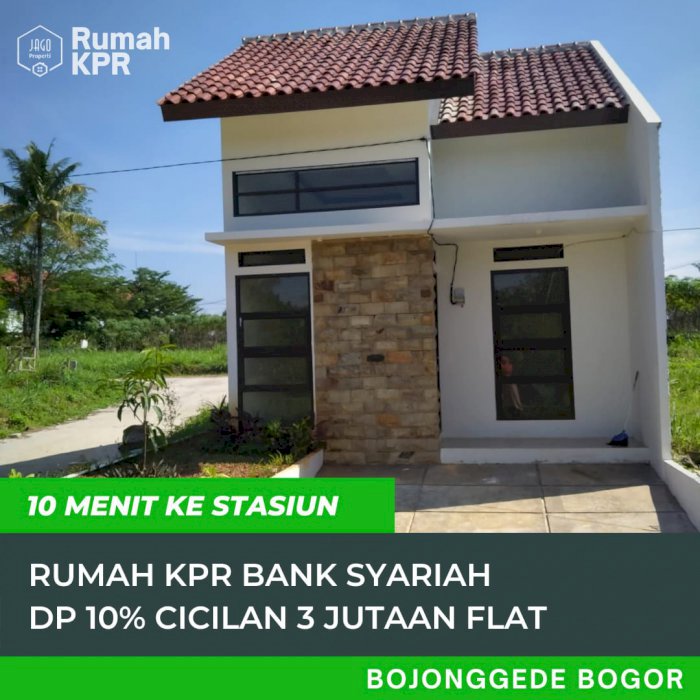 Cluster Dekat Stasiun KPR Bank Syariah Di Bojonggede Bogor