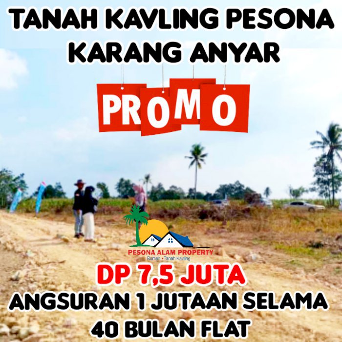 Tanah kavling karang anyar kredit tanpa bank