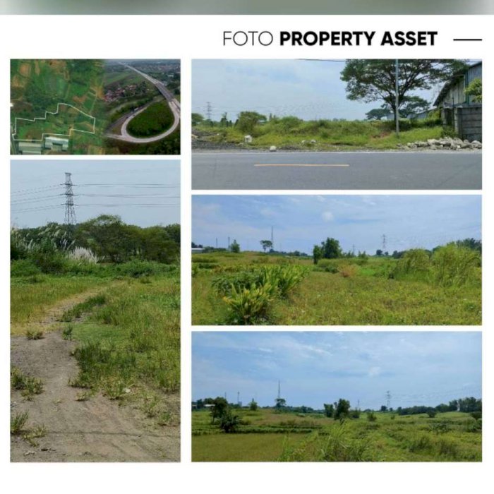 987. Dijual murah Tanah Nol Jalan Karang Andong Driyorejo Gresik