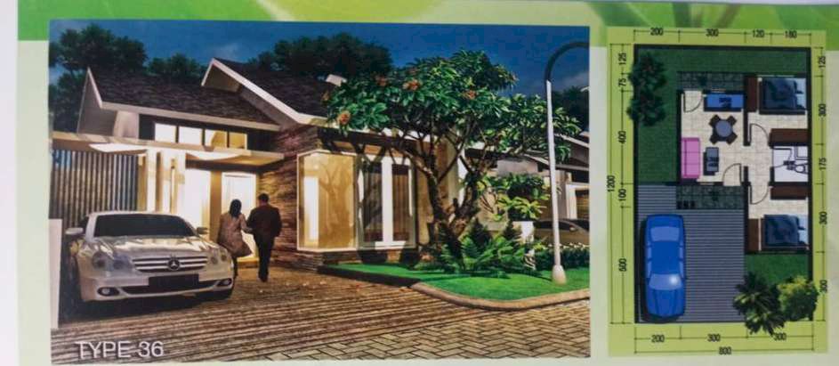 840. Dijual rumah murah on progress Southlake Tambak Cemandi