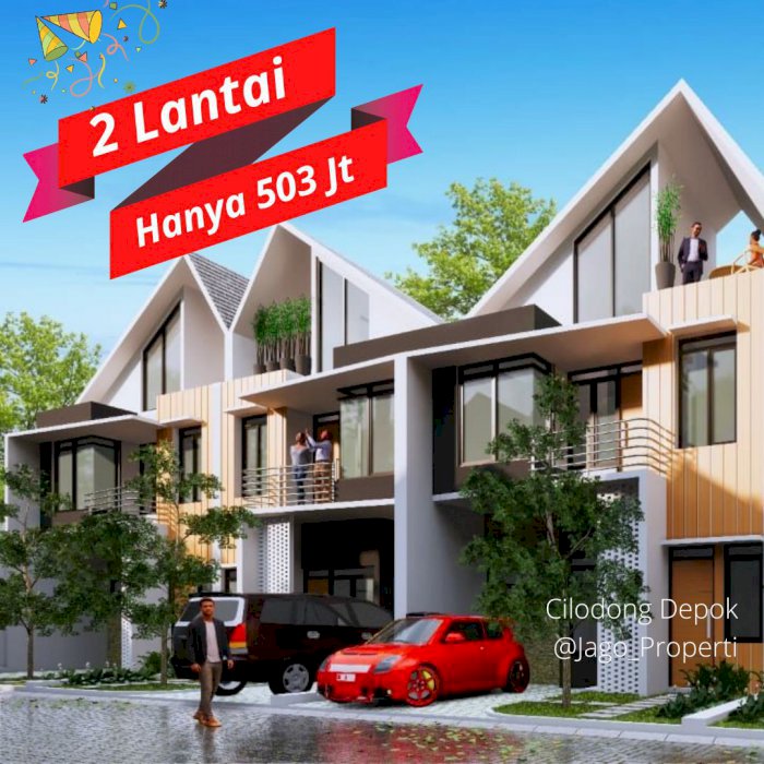 *Cluster Sakinah Asri* Rumah Impian Keluarga menyediakan *Rooftop*