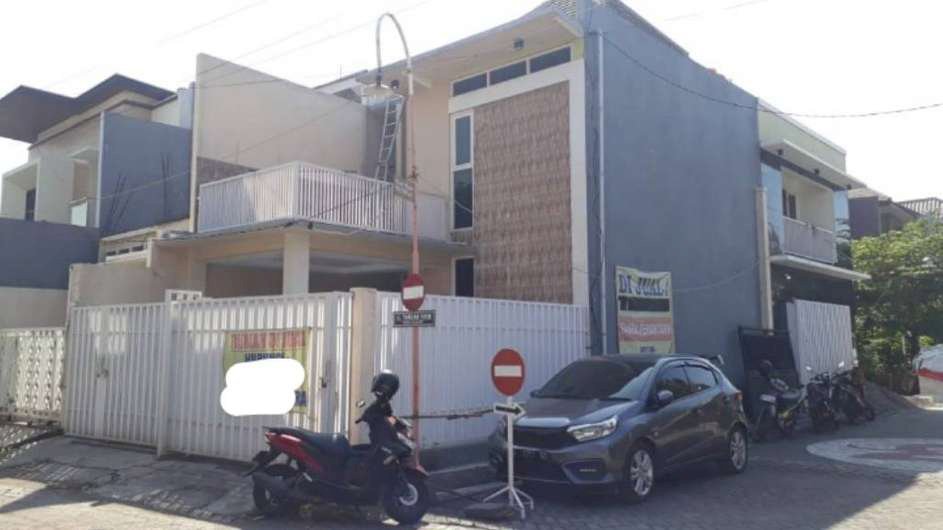 826. Dijual rumah murah 2 lantai di Jl Taruna, Aloha Wage Sidoarjo