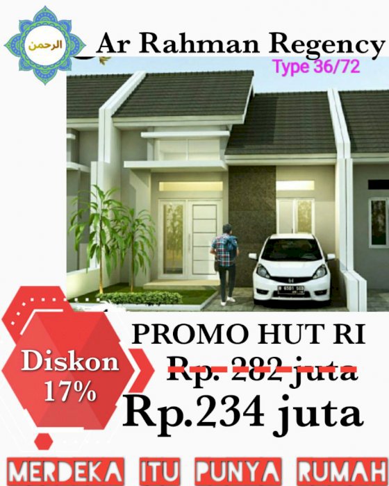  3 Hari Lagi!!! Diskon 17% Hunian Lokasi Premium di Majalaya