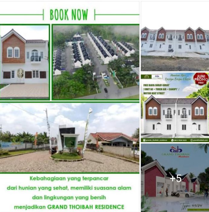 Rumah 3 kamar design menarik area sawangan depok