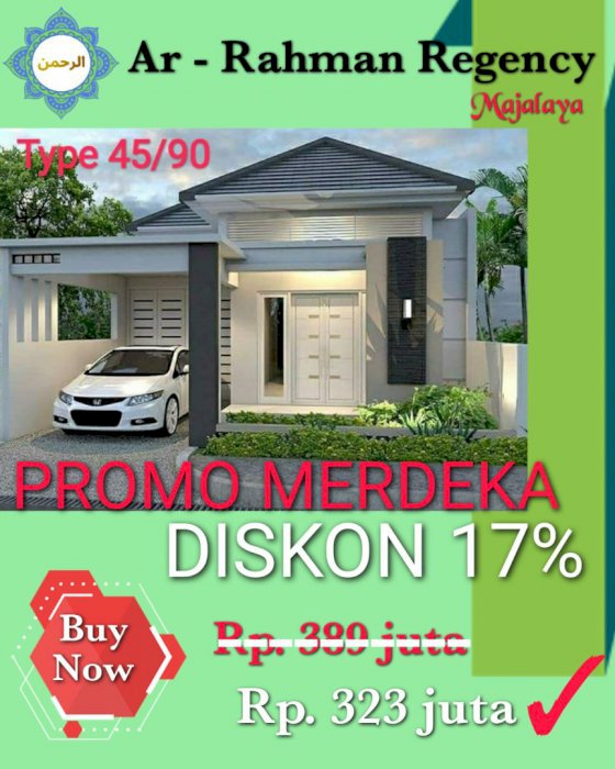 Perumahan Standar Realestate, Konsep Cluster (Pos Securty+CCTV) ; Majalaya