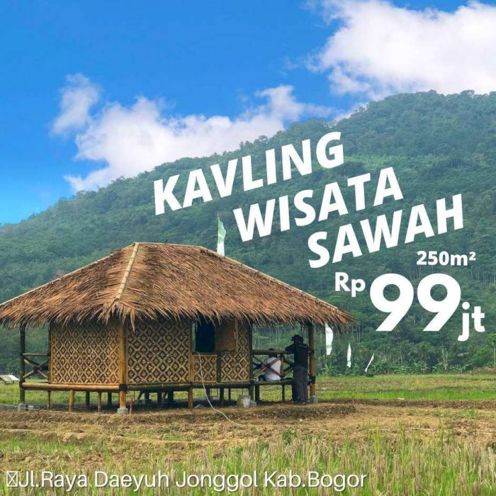KAVLING NYELENEH YANG LARIS MANIS VIEW PEGUNUNGAN DI JONGGOL BOGOR