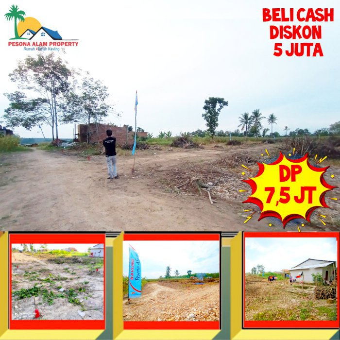 Kavling murah kredit 100% tanpa bunga