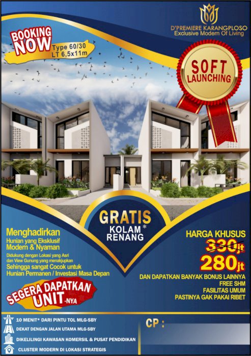 Rumah murah tapi mewah