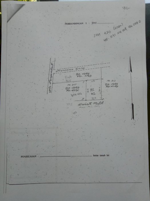 Dijual tanah ada bangunan kawasan jl pangembak sanur jl kaki ke pantai