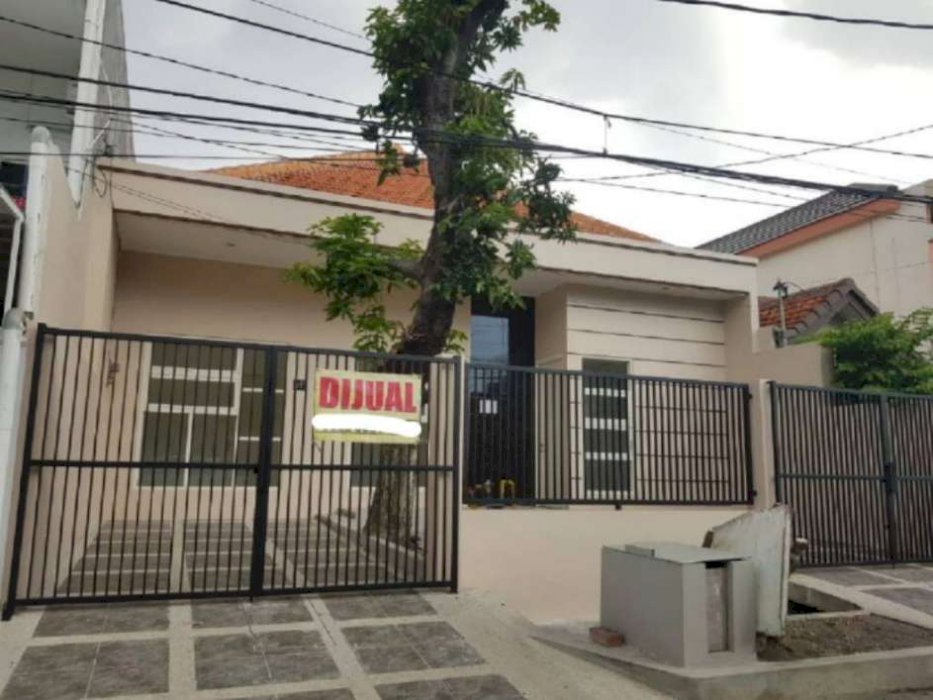 777. Dijual rumah murah baru gress 1 lantai Rungkut Asri Surabaya Ti