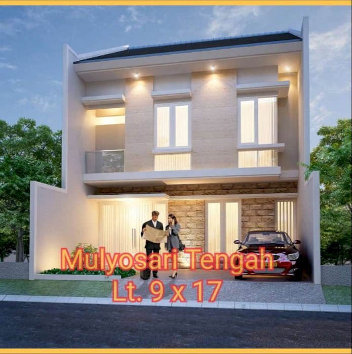774. Dijual rumah murah New di Mulyosari Tengah, Surabaya Timur