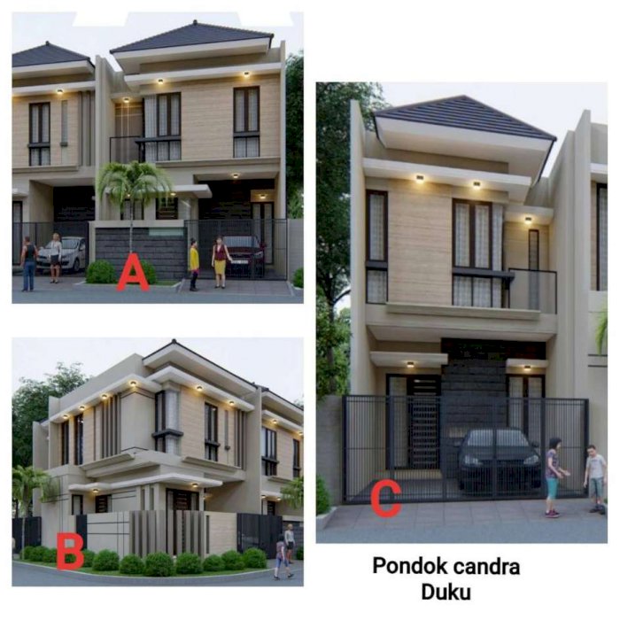 741. Dijual rumah murah NEW GRESS MINIMALIS di Pondok Tjandra Indah