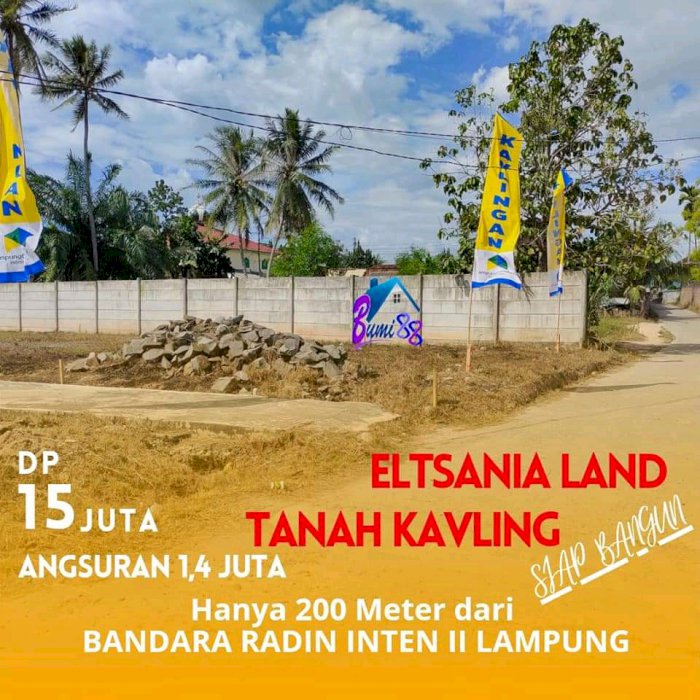 Tanah kavling bandara radin intan 2