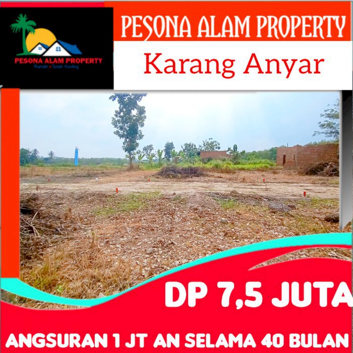 Kavling siap bangun dekat perengan anteng