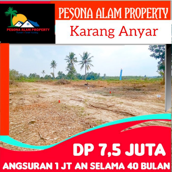 Dijual tanah kavling murah karang anyar
