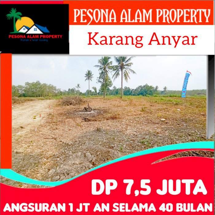 Tanah karang anyar murah