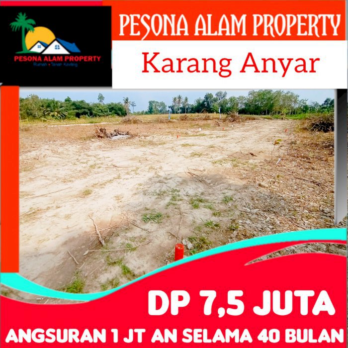 Promo kavling karang anyar dekat slanik