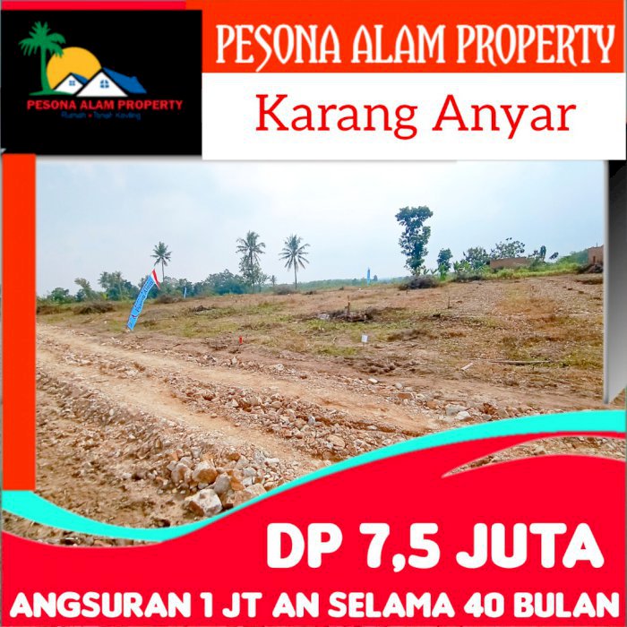 Kavling karang anyar lagu promo DP 7,5 juta