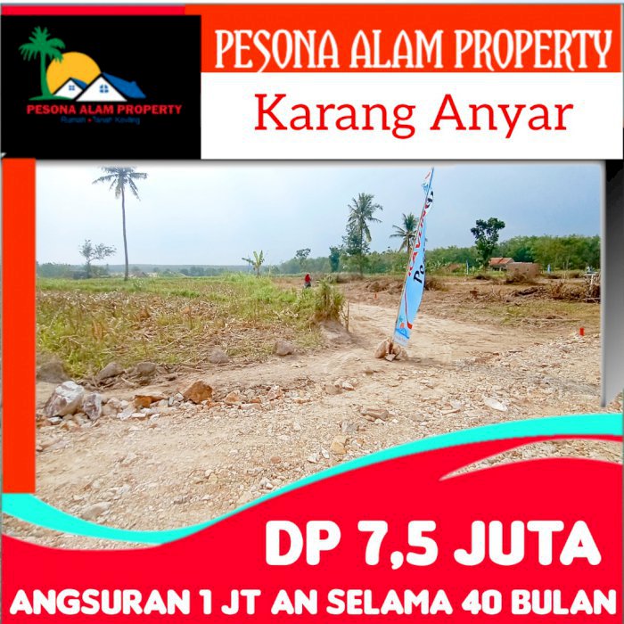 Tanah kavling kredit syari'ah di dekat slanik