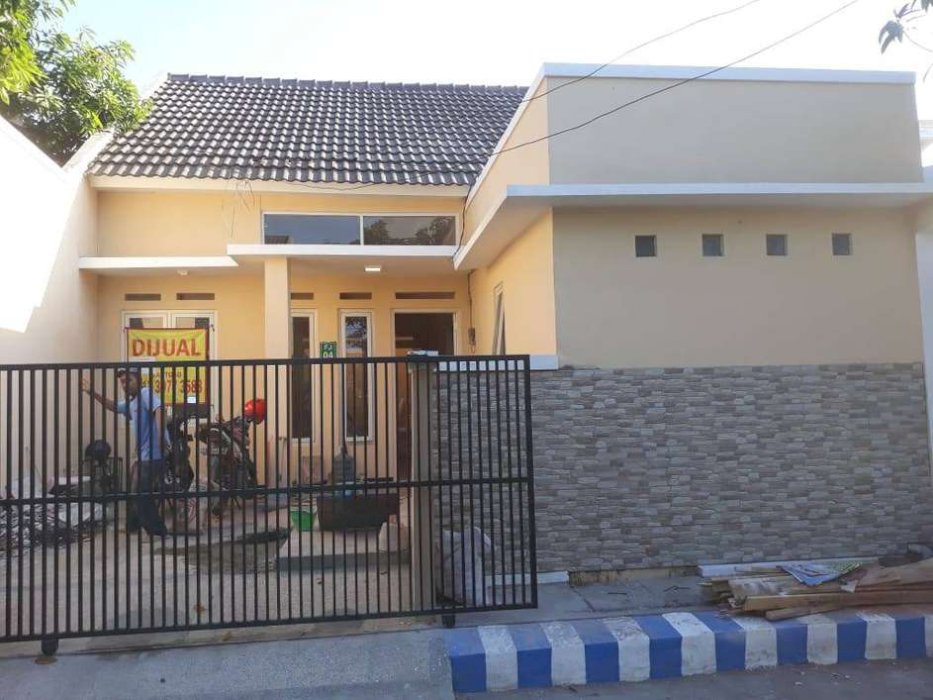 690 Dijual rumah murah siap huni di Indragiri, Wisma Tropodo Sidoarjo