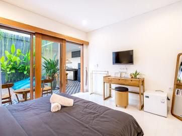 Di jual guest house lantai 2 Lokasi di area canggu berawa.