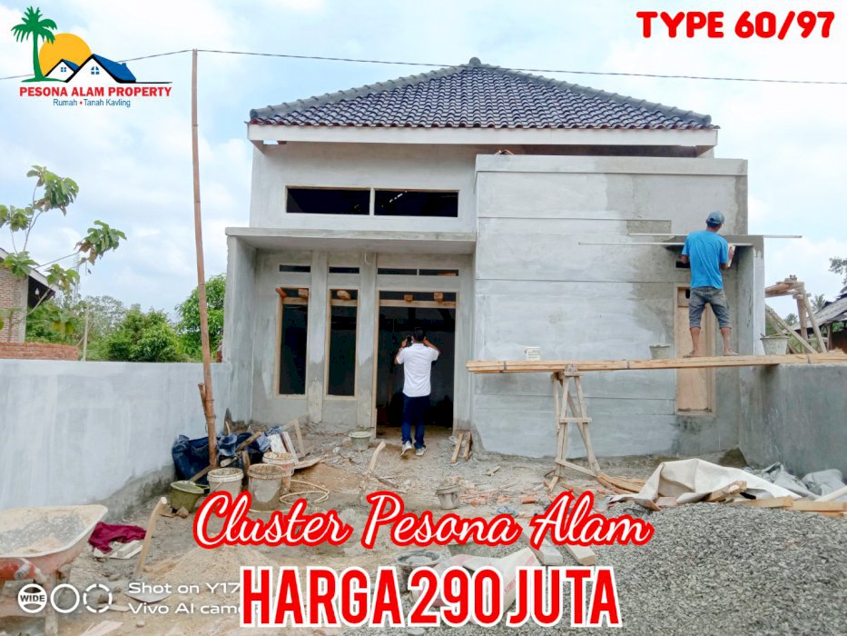 Rumah murah siap huni masih finising