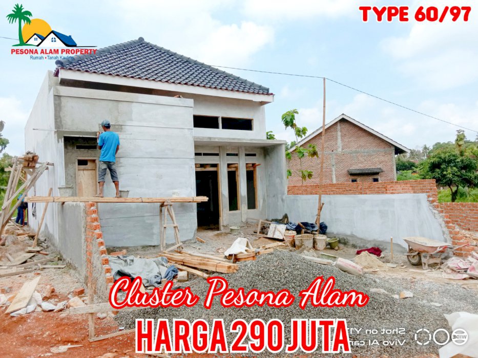 Rumah murah tanpa bank hampir Redy proses Finising