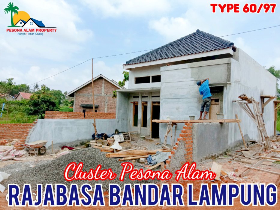 Rumah murah Rajabasa bandar Lampung tanpa BI Checking