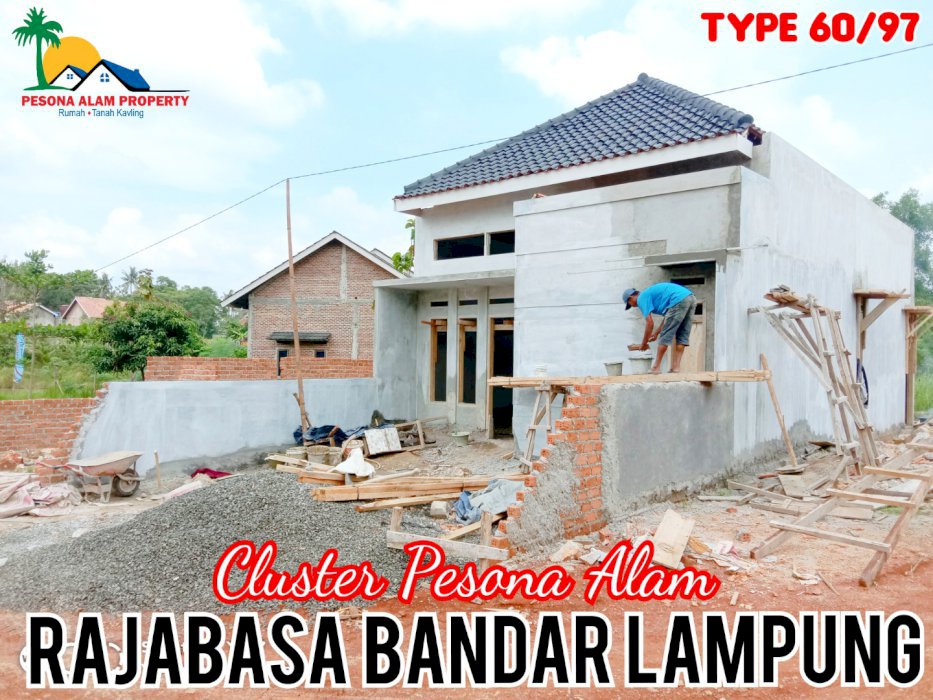 RUMAH MURAH BANDAR LAMPUNG CASH TEMPO 12 BULAN TANPA BANK