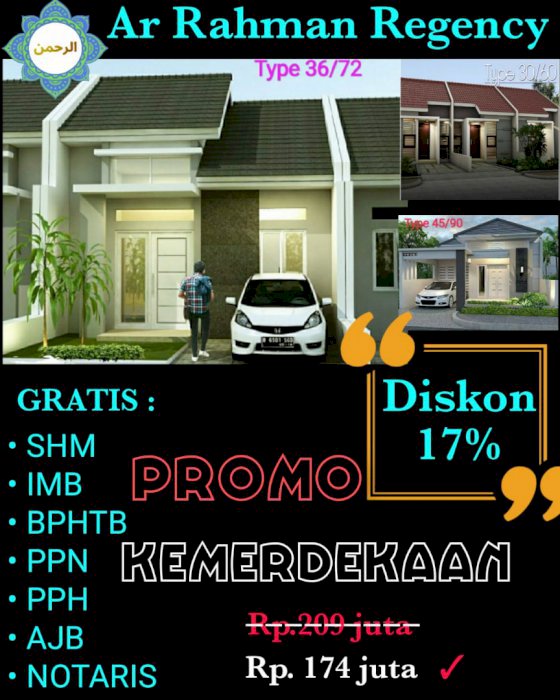 Rumah Murah Majalaya, Lokasi Premium & Bebas Banjir ; Majalaya â€“ Bandung