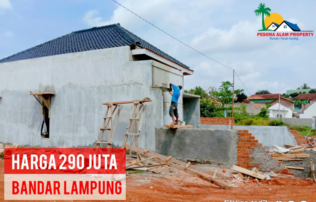 RUMAH SIAP HUNI HARGA MURAH  RAJABASA