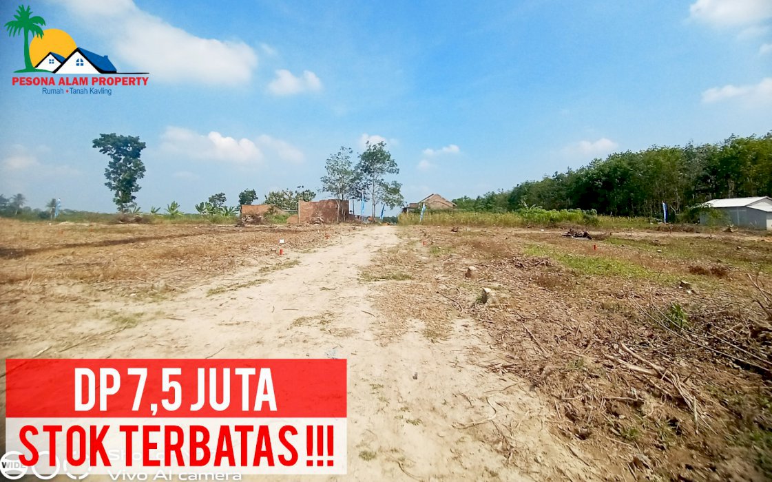 KAVLING PASAR KARANG ANYAR DP 7,5 JUTA