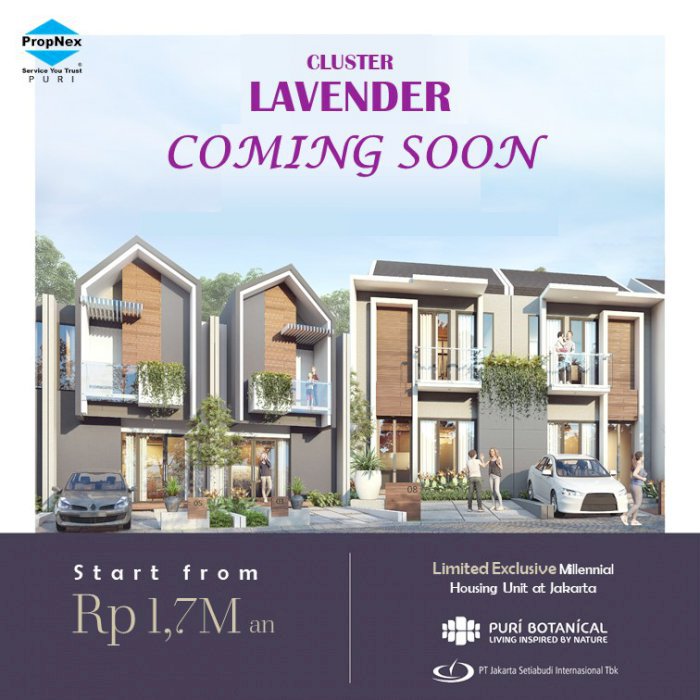 Lavender Puri Botanical Limited 37 Units Lokasi Prime "Jakbar Rasa Jaksel"