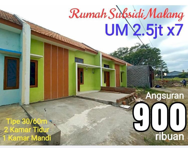  Rumah Siap Huni, cicilan 900 ribuan. Free pajak dll
